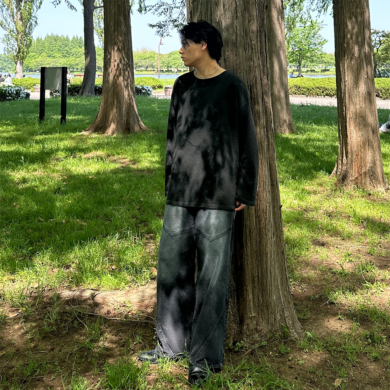 ラフダイロングスリーブTシャツ | ファッション通販サイト NUGU