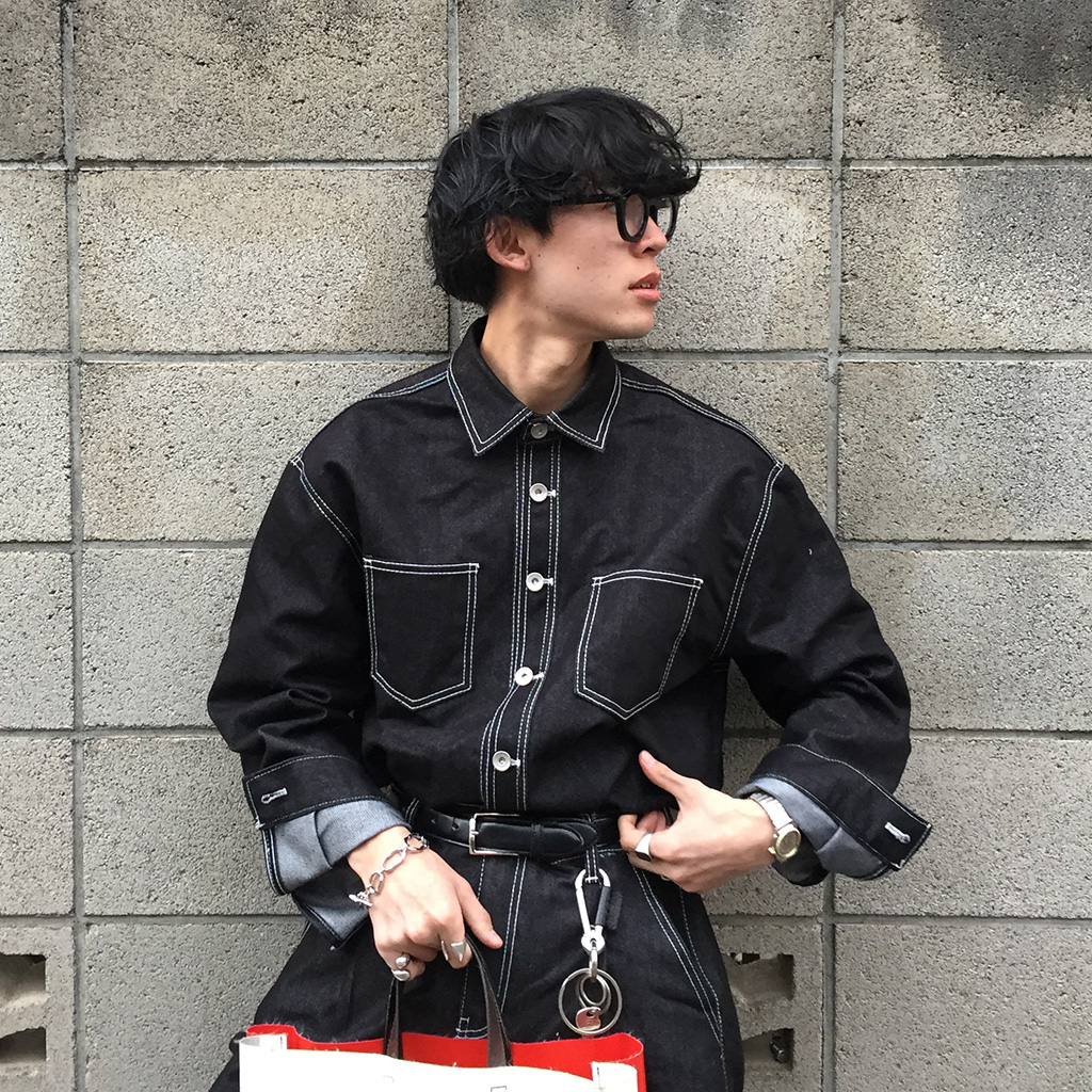 セットアップステッチデニムジャケット | ファッション通販サイト NUGU