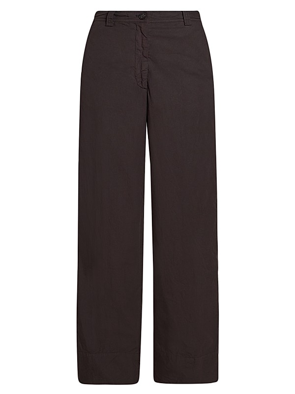 Dries Van Noten Pakora Cotton Mid-Rise Wide-Leg Pants | Saks Fifth