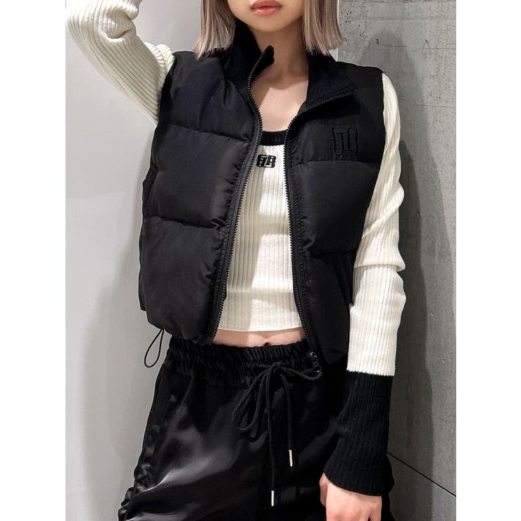 GYGY中綿ショートベスト[品番：MKSW0059691]｜GYDA（ジェイダ）の