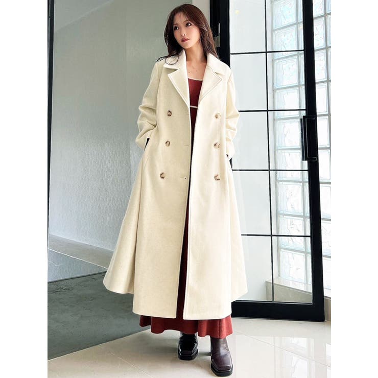 フレアデザインロングコート[品番：MKSW0053969]｜RESEXXY（リゼクシー