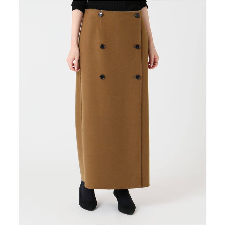 IENA イエナ】Wフェイスリバーシブルロングスカート◇[品番