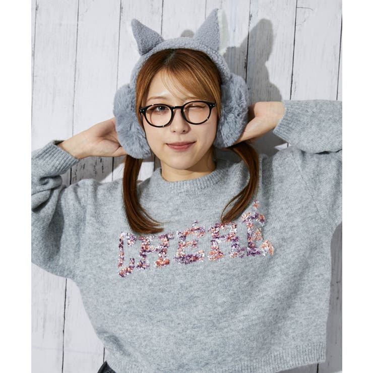 ネコミミ×ふわもこ》レディース イヤーマフ ファー素材 防寒アイテム