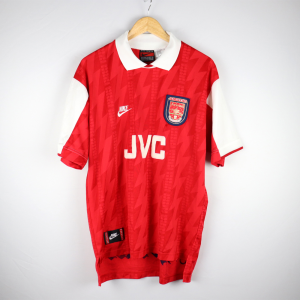 1994-96 Arsenal Home Shirt Jvc Nike L (Top)