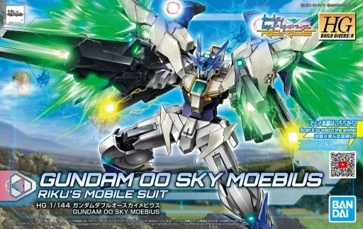 HGBD:R 1/144 ガンダムダブルオースカイメビウスの販売・再販・予約