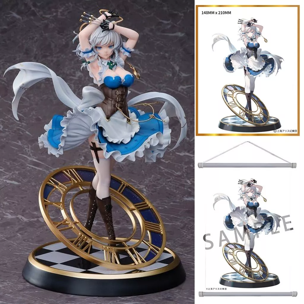 【開封品】東方Project 月時計 十六夜咲夜 完成品フィギュア 豪華版 東方Project 月時計 十六夜咲夜 豪華版 ※特典付 (フィギュア) - ホビー