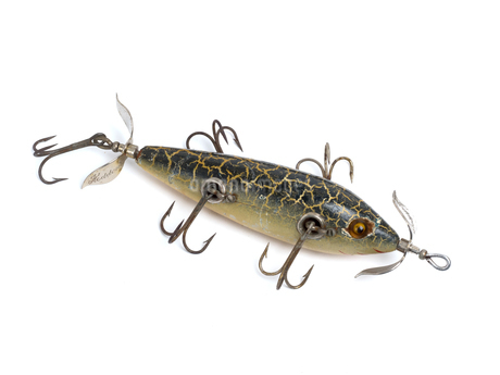 アンティークルアー ヘドン・ドワジャックミノーの写真素材