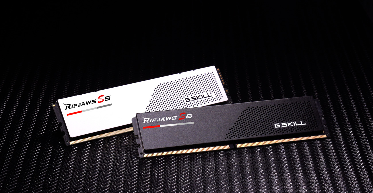 G.Skill Unveils Ripjaws S5 Low-Profile DDR5 Memory Kits, Up To