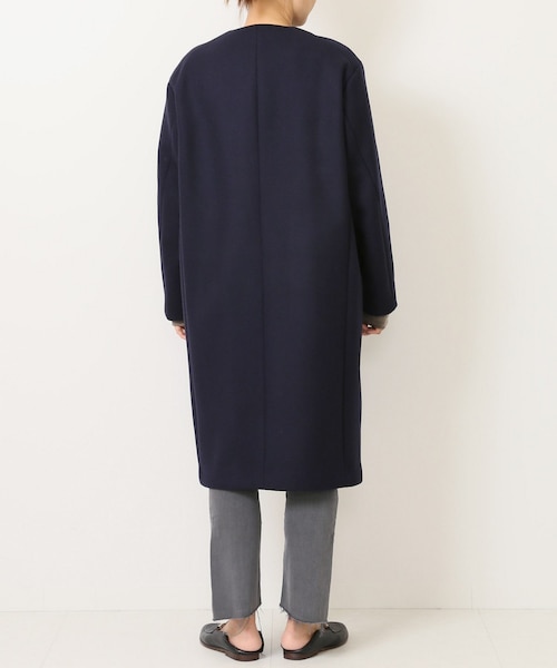 Deuxieme Classe（ドゥーズィエムクラス）の「YLEVE ノーカラー コート