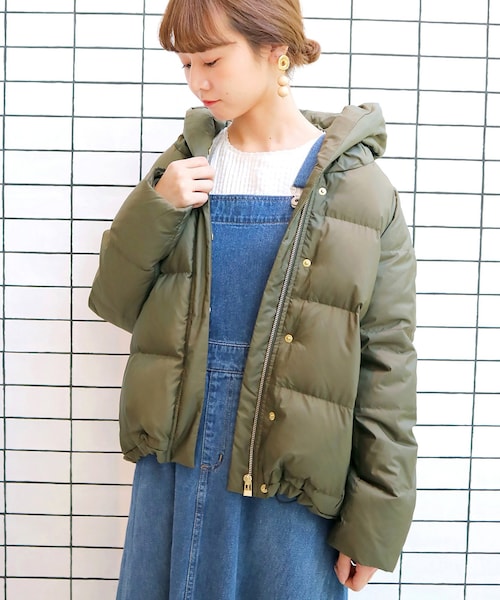 SLOBE IENA（スローブイエナ）の「ショールフード ショートダウン