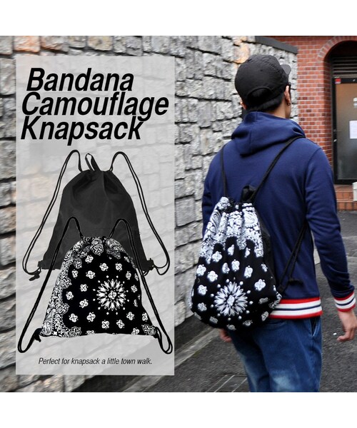 UP START（アップスタート）の「バンダナナップサック（）」 - WEAR