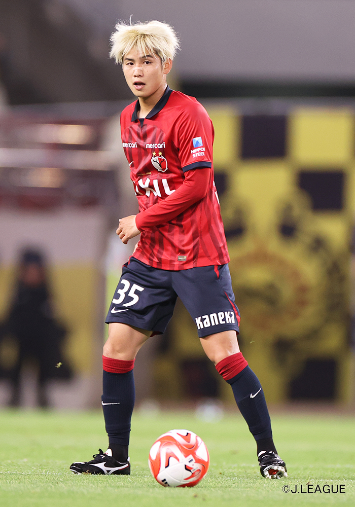 中村 亮太朗 選手 鹿島アントラーズより期限付き移籍加入のお知らせ