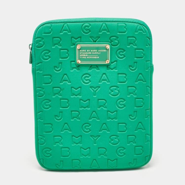Marc by Marc Jacobs Green Neoprene Vertical Dreamy Tablet Case