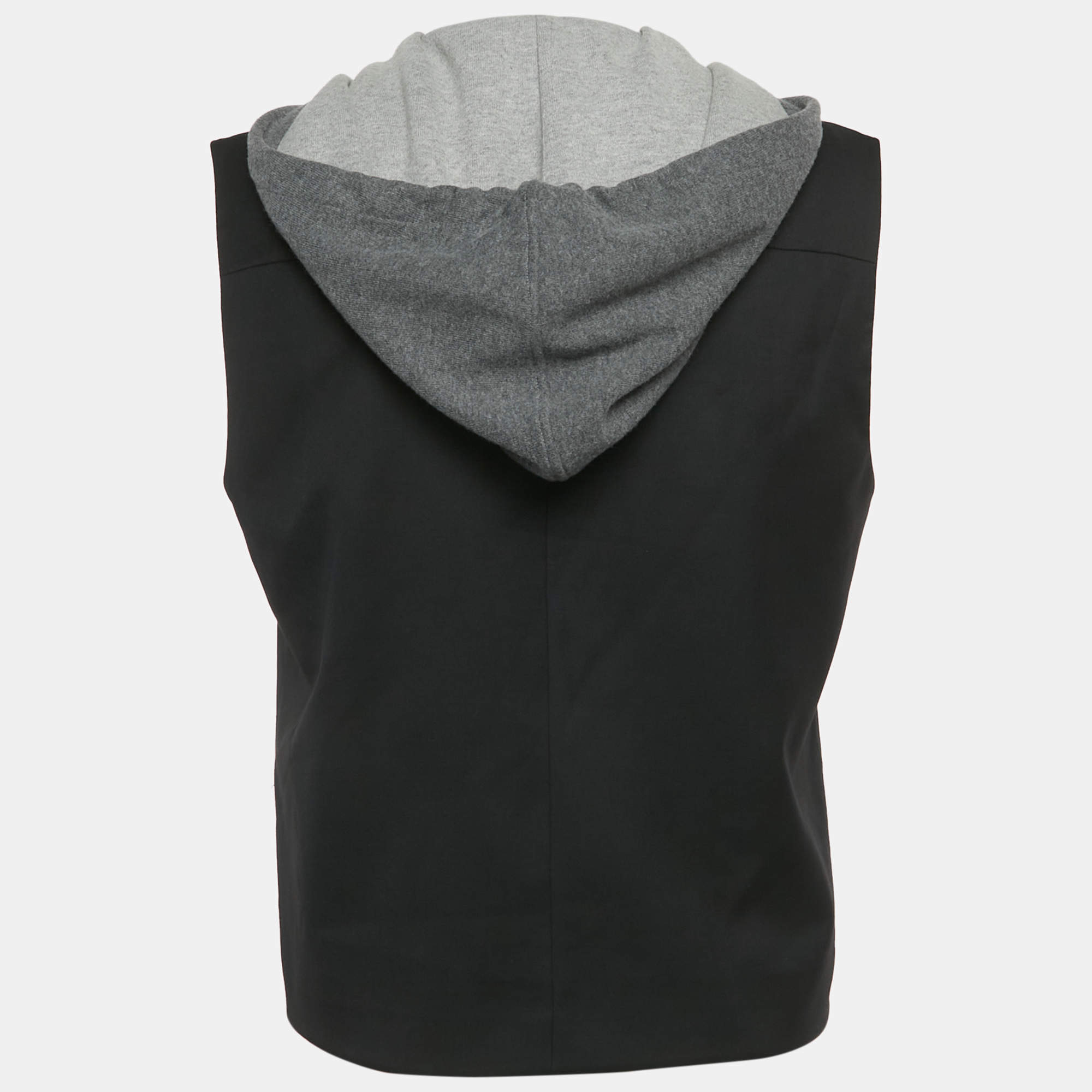 Dior Homme Black Cotton CD Logo Embroidered Hoodie L Dior Homme