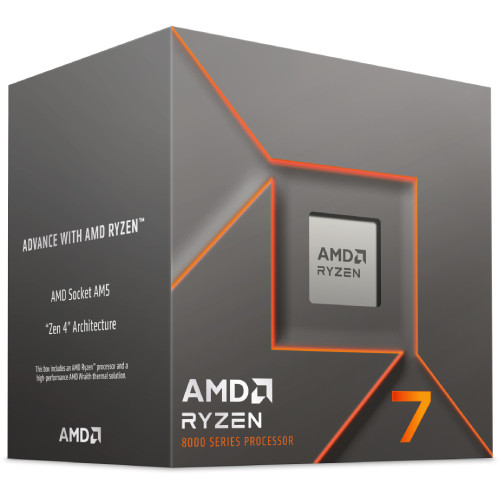 AMD エーエムディー Ryzen 7 8700F With Wraith Stealth Cooler 100