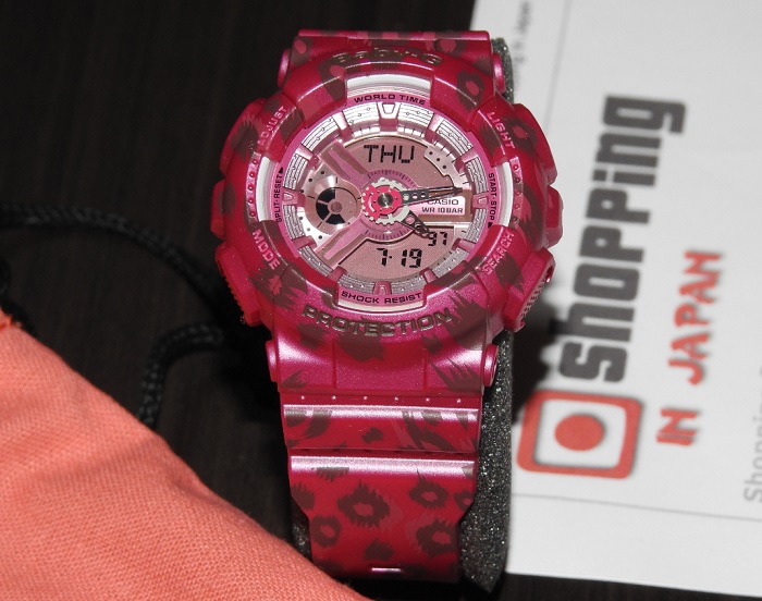 Baby-G Analog-Digital BA-110LP-4AJF Pink Leopard - Shopping In