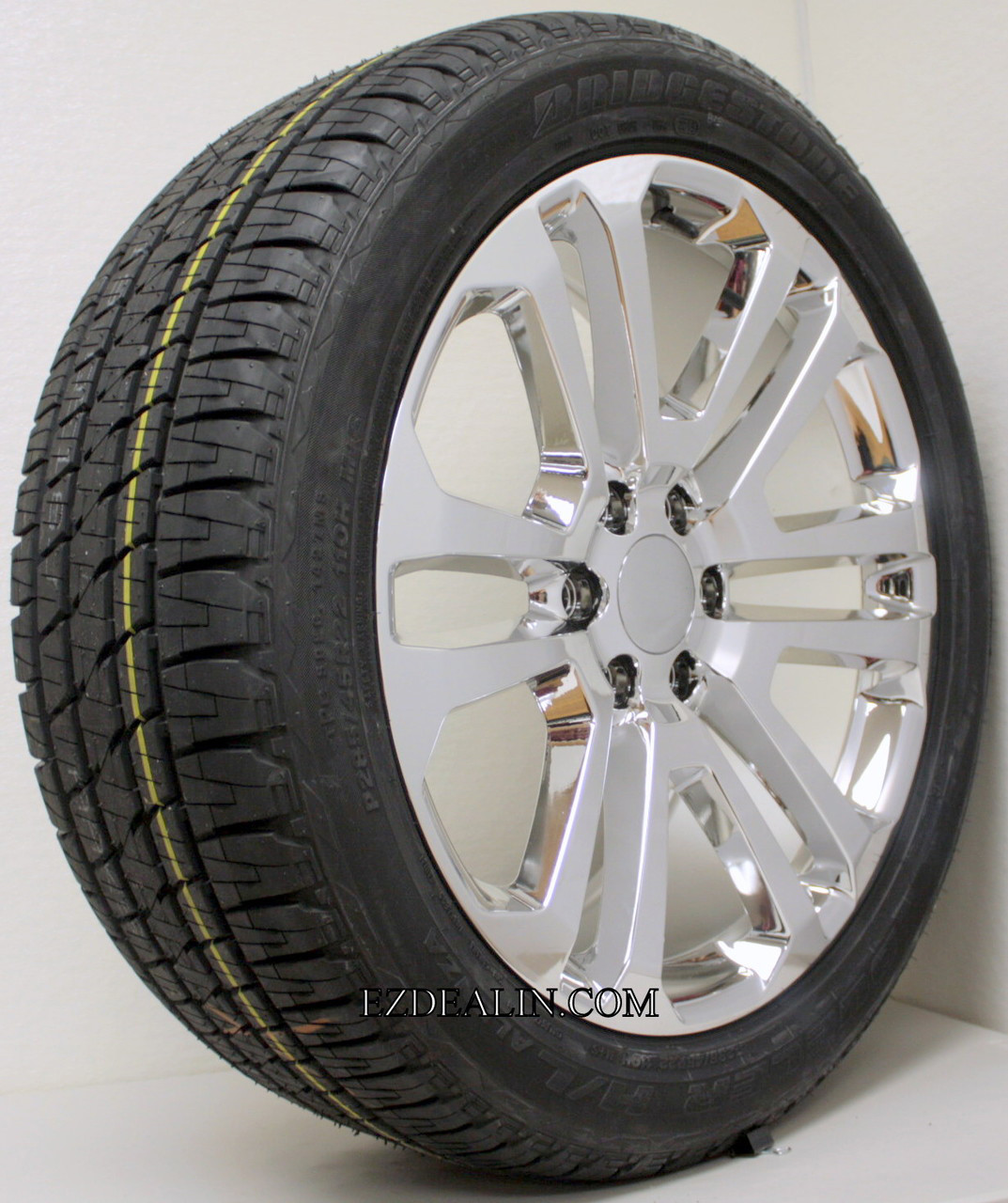 GMC Split Spoke Chrome 22