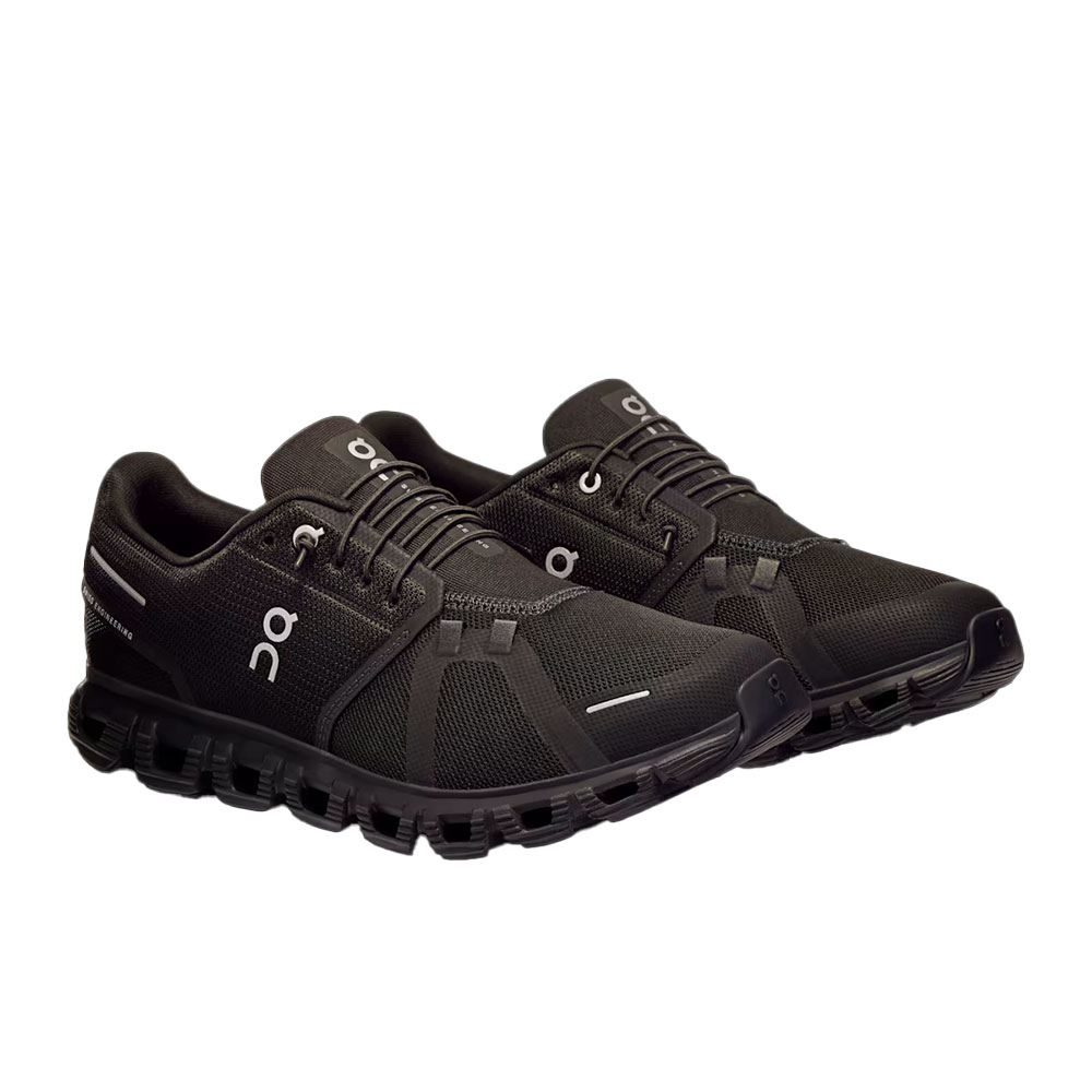 On Cloud 6 Running Shoe (Women's) - Black/Black
