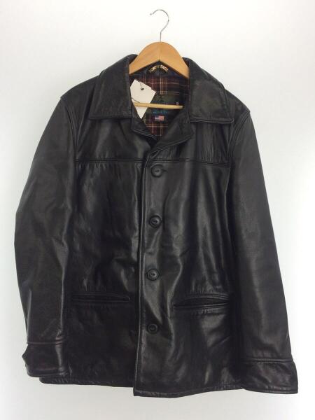 Schott(ショット) / ジャケット/42/牛革/BLK/レザーカーコート/7420
