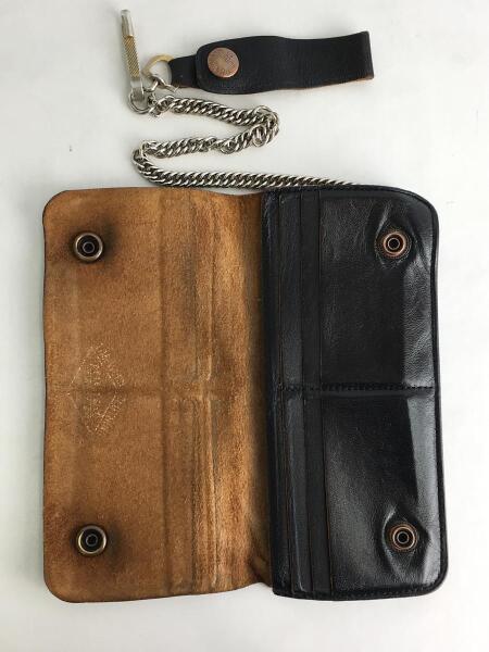 AtLast&Co.(アットラスト) / 長財布/レザー/BLK/Timeworn Clothing