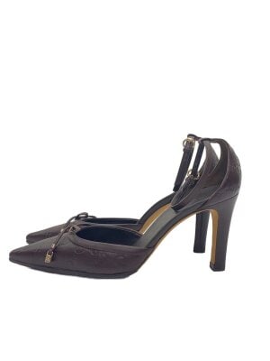 GUCCI(グッチ) / オープントゥパンプス/36/PNK/310346/右足ヒール傷