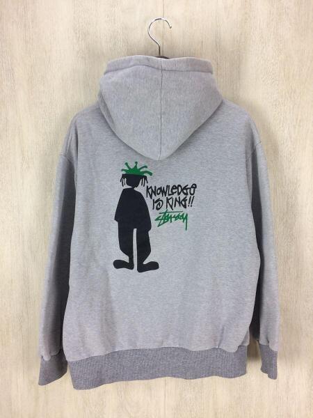 STUSSY(ステューシー) / ステューシー/パーカー/L/コットン/GRY/90s