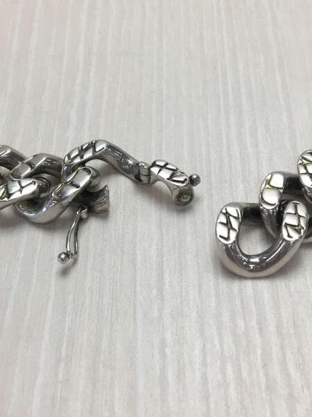 CELINE(セリーヌ) / 16 パドロックネックレス/ヴィンテージシルバー