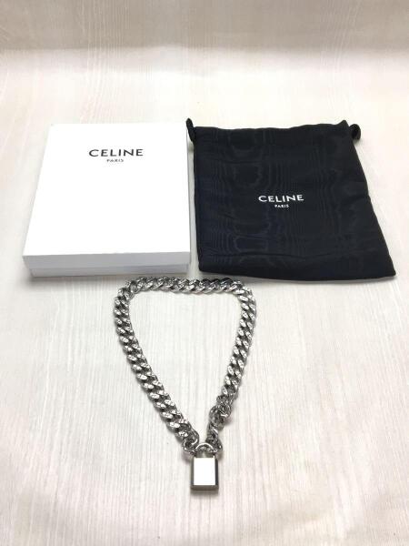 CELINE(セリーヌ) / 16 パドロックネックレス/ヴィンテージシルバー
