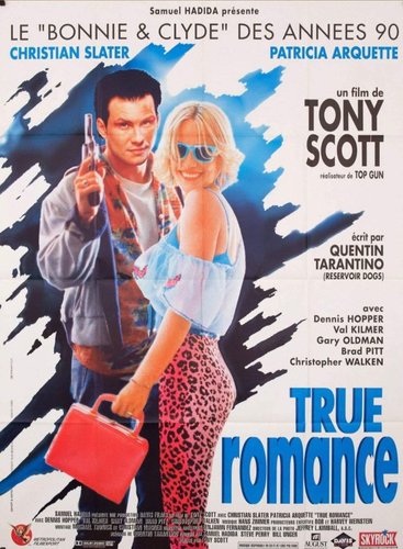 French True Romance Poster, 1993 for sale at Pamono