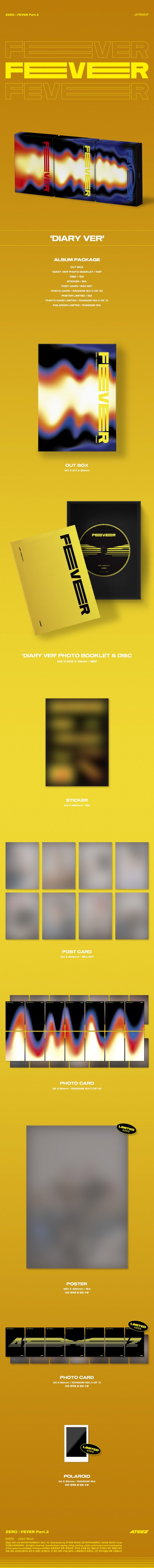 ATEEZ|韓国6枚目のミニアルバム『ZERO：FEVER PART.2』 - TOWER