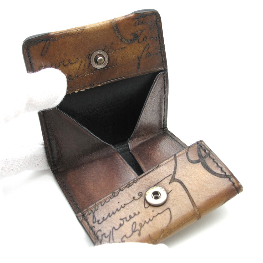 Berluti ベルルッティ コインケース 小銭入れ カリグラフィ ヴェネチア