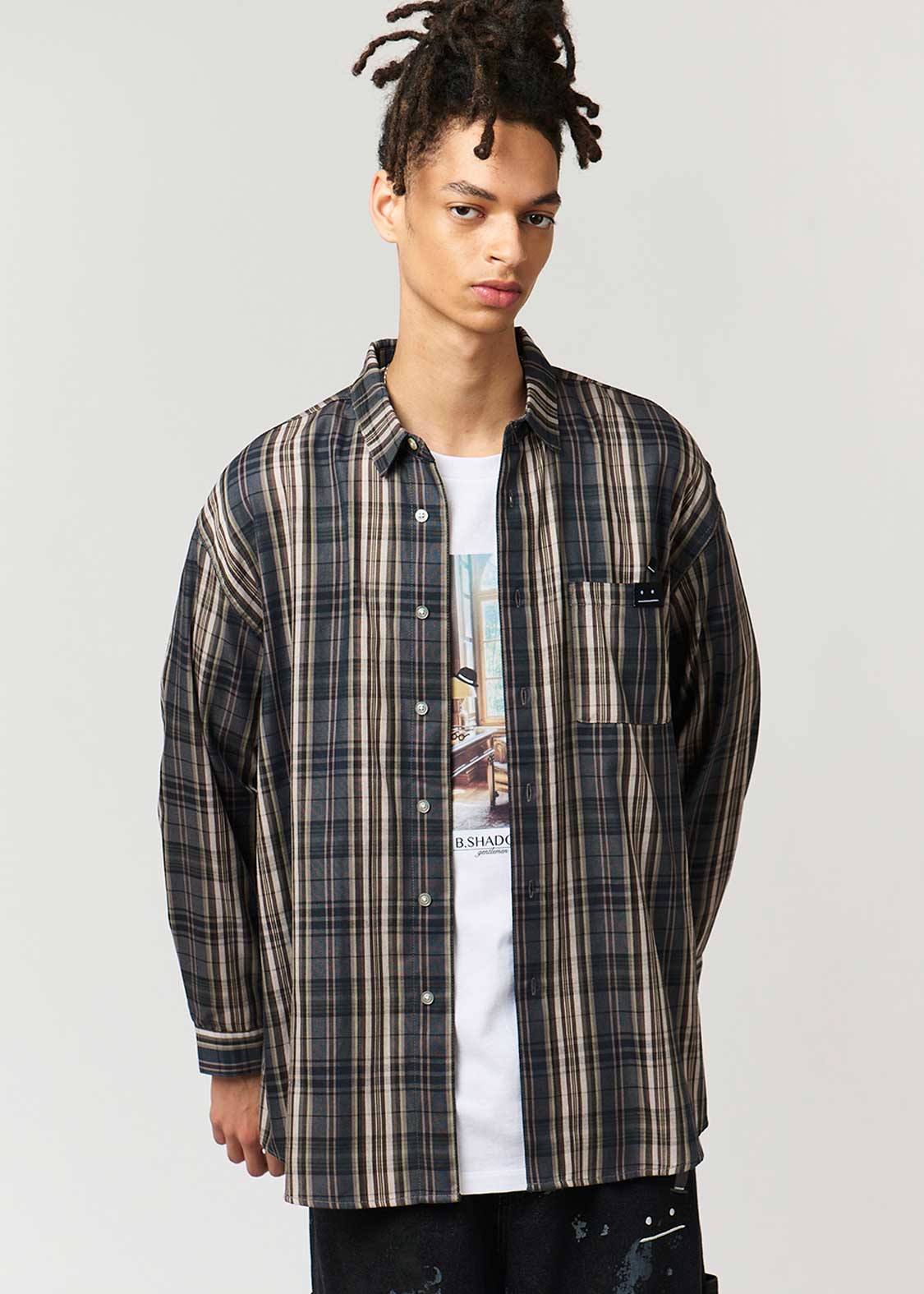 ビューティフルシャドージェントルメン｜チェックシャツ｜ユニセックス