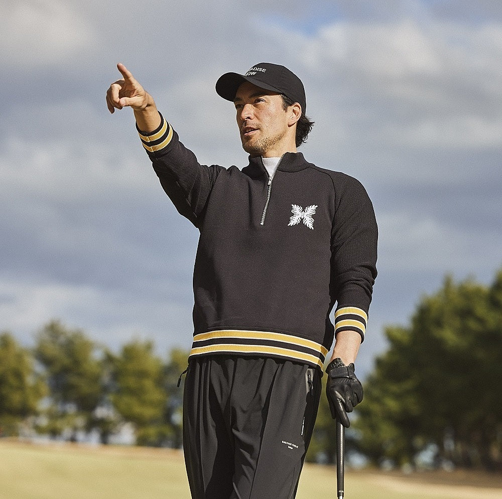 サルベージパブリックコレパ］バーシティ スタンドネックニット