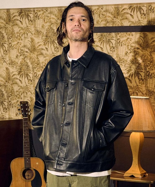 ADAM PATEK（アダムパテック）の「ADAMPATEK/lamb leather trucker