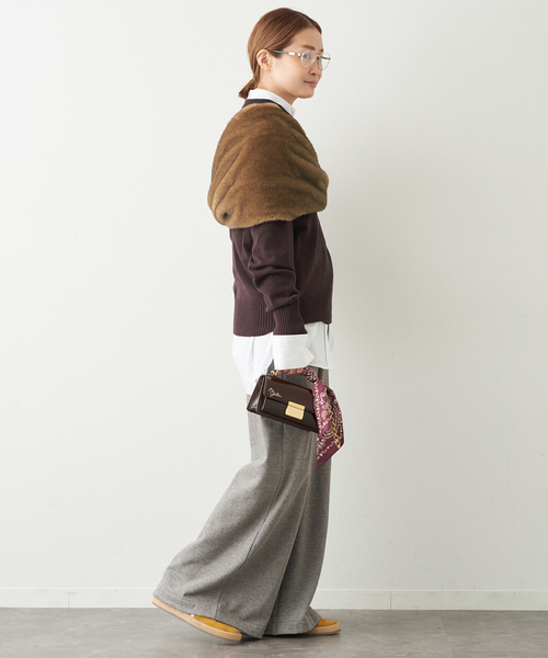 CINOH/チノ 】MIX KNIT（ニット/セーター）｜CINOH（チノ）の