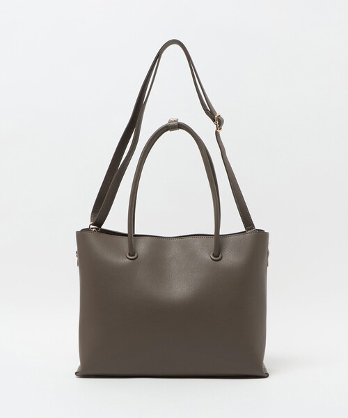 レザーライク 2WAY トートバッグ＜A DAY IN THE LIFE＞（トートバッグ