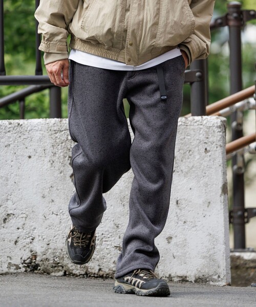 セール】リラックスフィット ニットフリース クライミング パンツ