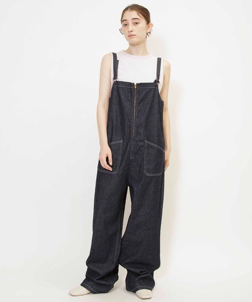 デニムチューブサロペット | ジョンブル公式通販/JOHNBULL ONLINE STORE