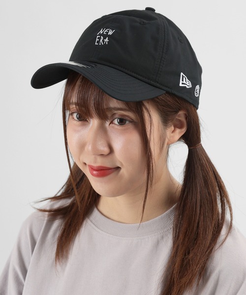 NEW ERA/ニューエラ】9TWENTY ロゴ刺繍 キャップ/高橋 愛/ブラック