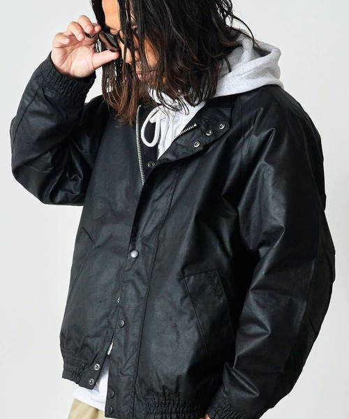 Barbour/バブアー blouson transport wax jacket スタンドカラー
