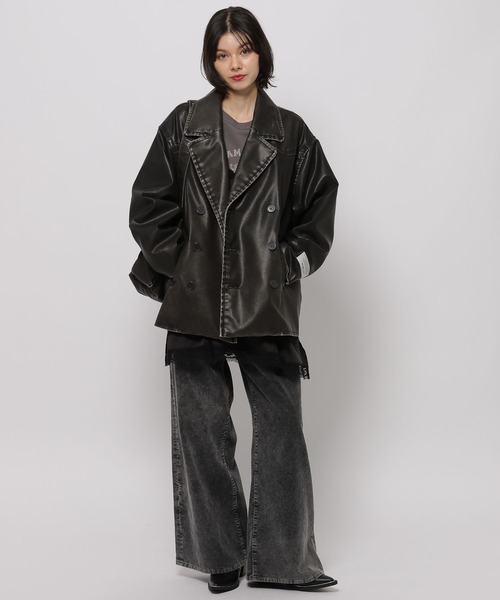 niko and（ニコアンド）の「【WILLIAM B.ELIOTT】フェイクレザー