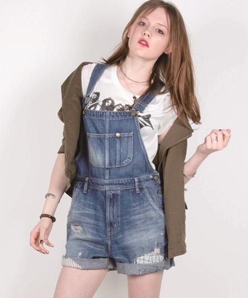 HYSTERIC GLAMOUR（ヒステリックグラマー）の「RSR加工 デニムショート