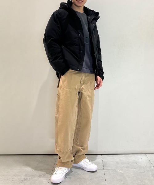 CAMP7】ダウンミックス防風ジャケット (耐久撥水 / 防寒 / 軽量