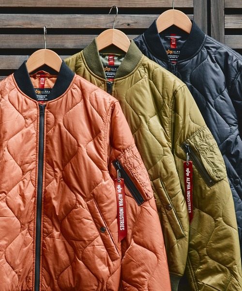 Alpha Industries（アルファインダストリーズ）の「キルティングMA-1