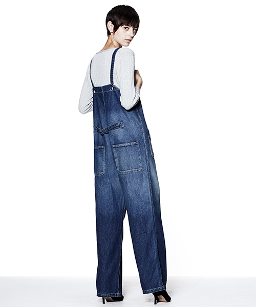 デニムチューブサロペット | ジョンブル公式通販/JOHNBULL ONLINE STORE