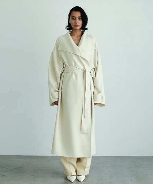 SANTEウーステッドクロークリバーコート（その他アウター）｜ETRE