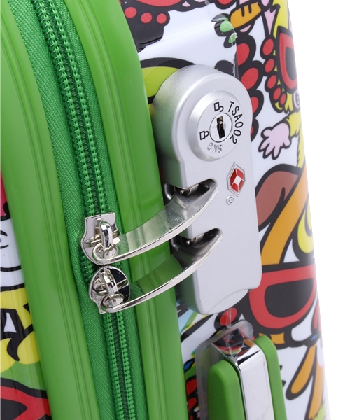 HYSTERIC MINI（ヒステリックミニ）の「Hungry Monsters 総柄 キャリー