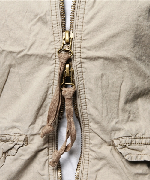 goa（ゴア）の「ビックフードジャケット（ミリタリージャケット）」 - WEAR