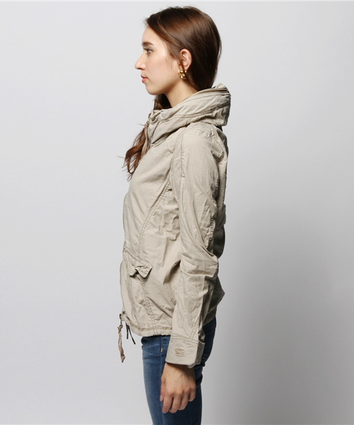 goa（ゴア）の「ビックフードジャケット（ミリタリージャケット）」 - WEAR