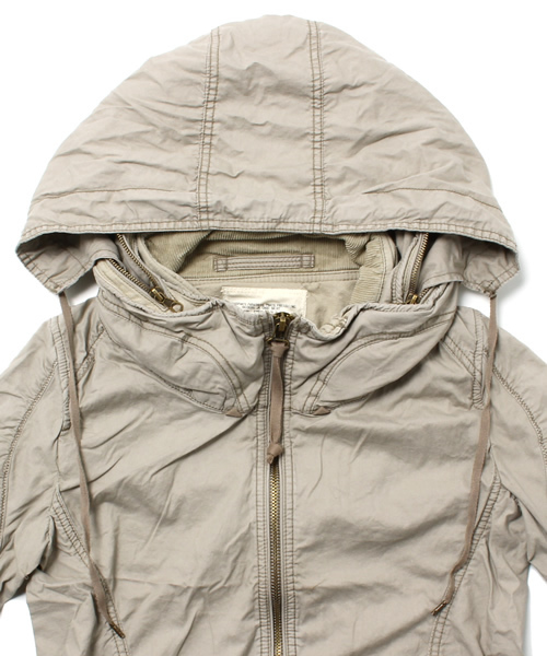 goa（ゴア）の「ビックフードジャケット（ミリタリージャケット）」 - WEAR